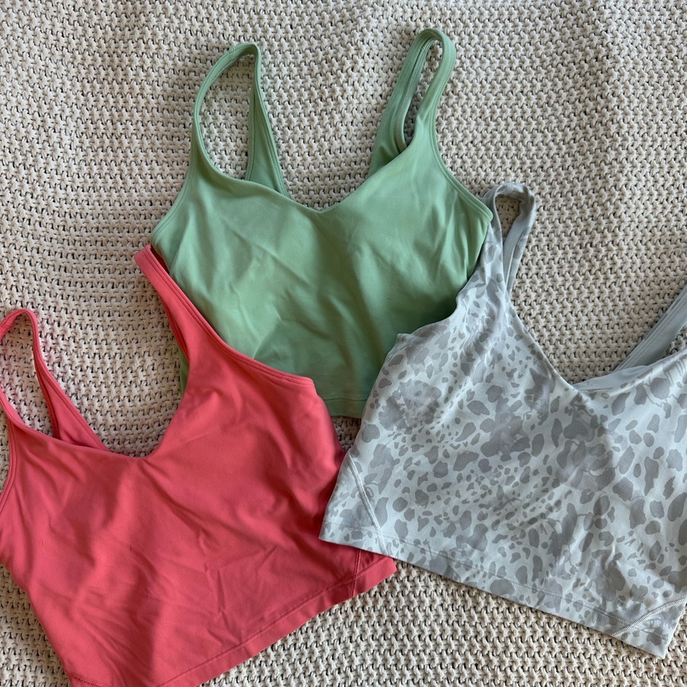 Set of Three Align Tanks